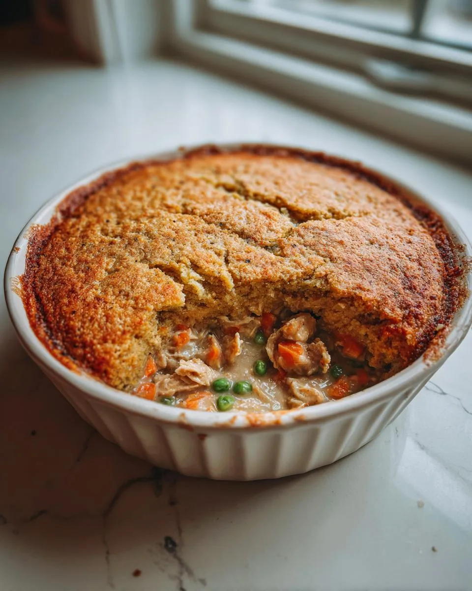 Chicken Pot Pie Cottage Cheese Casserole - detail 1