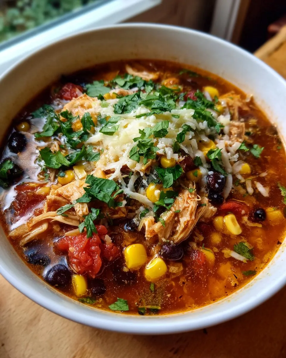 Chicken Taco Soup - detail 1