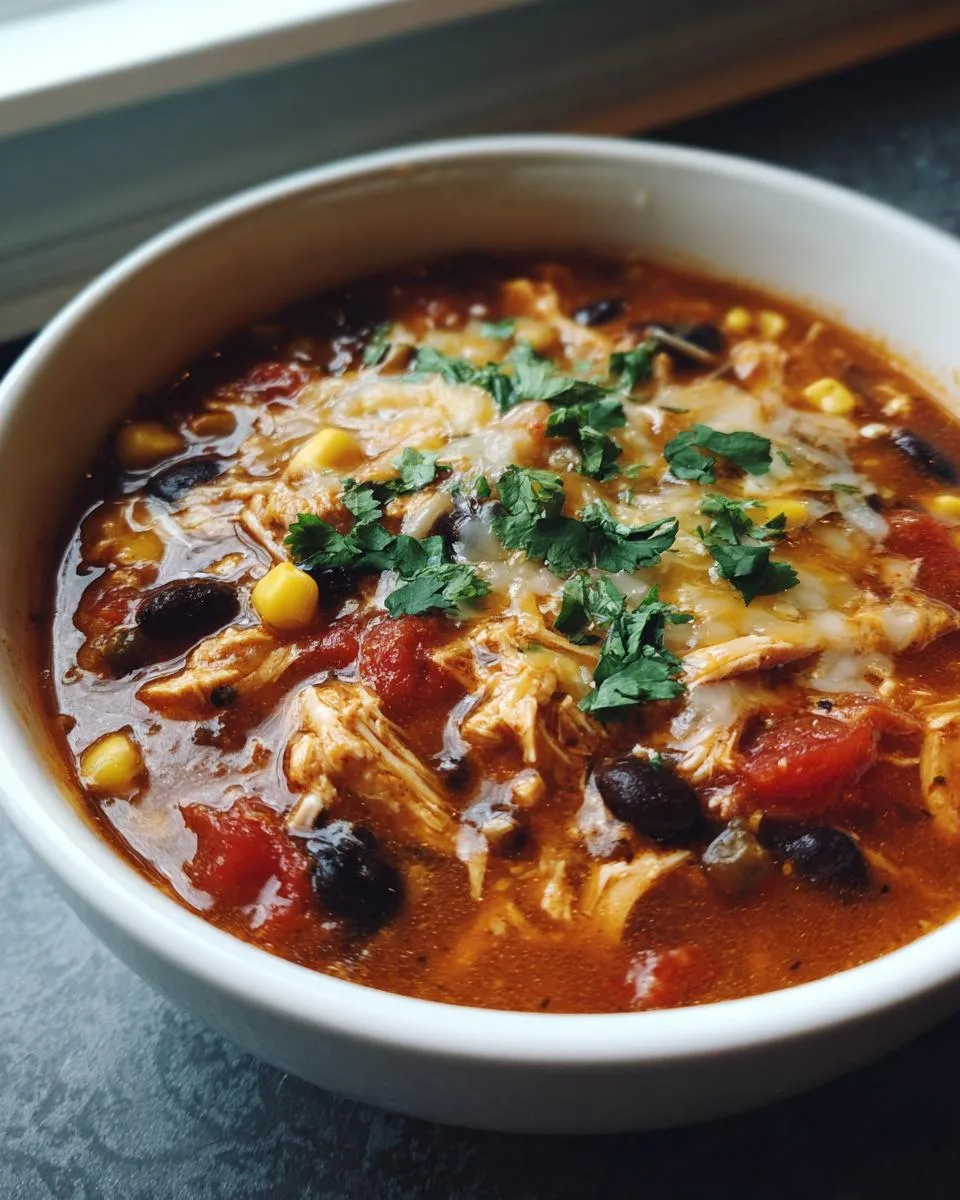 Chicken Taco Soup - detail 2