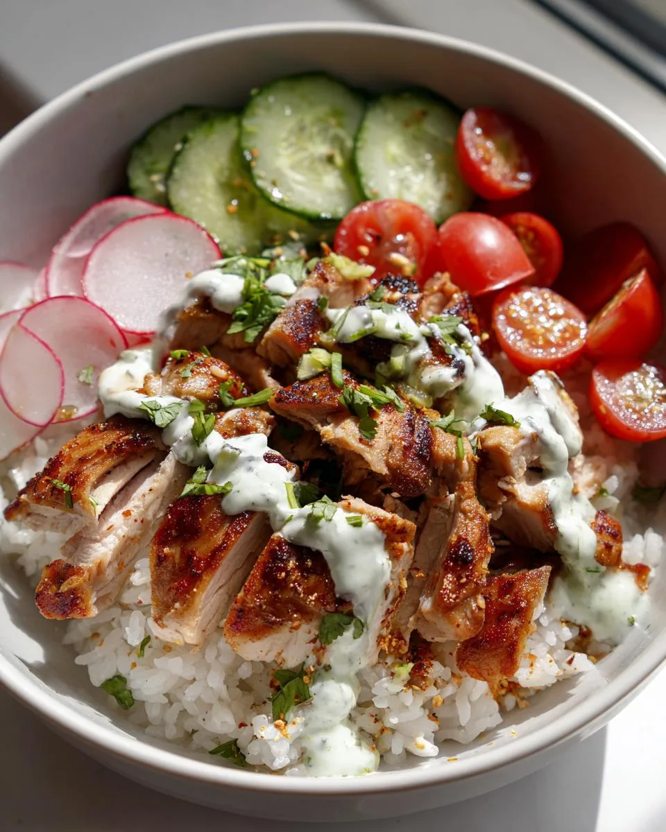 Chicken and Rice Bowls - detail 2