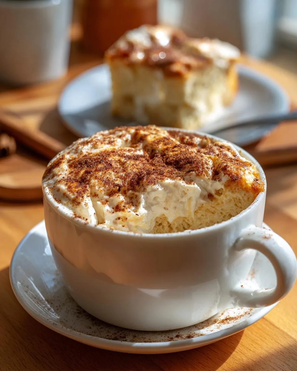 Cinnamon Oat Cottage Cake: 5-Minute Comfort in a Mug
