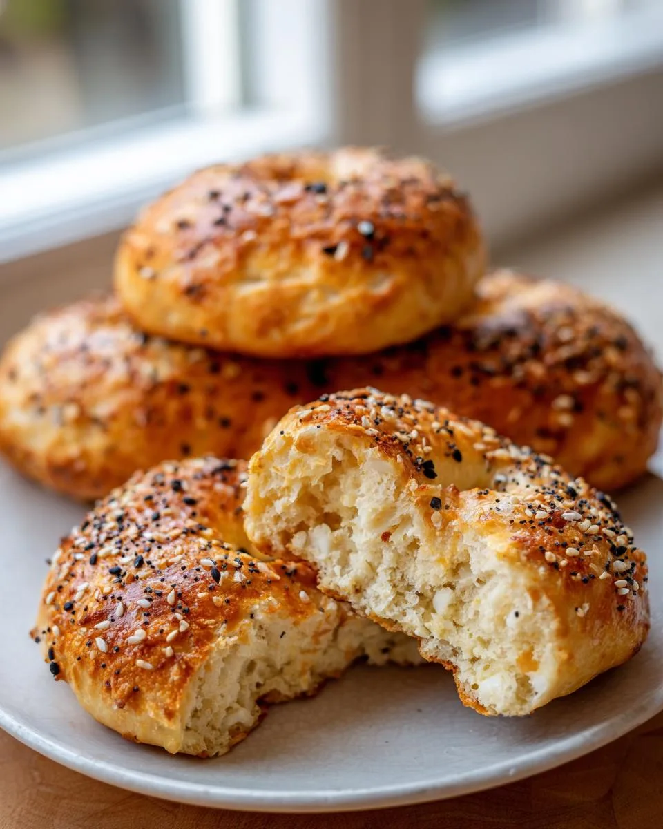 Cottage Cheese Almond Flour Bagels - detail 1
