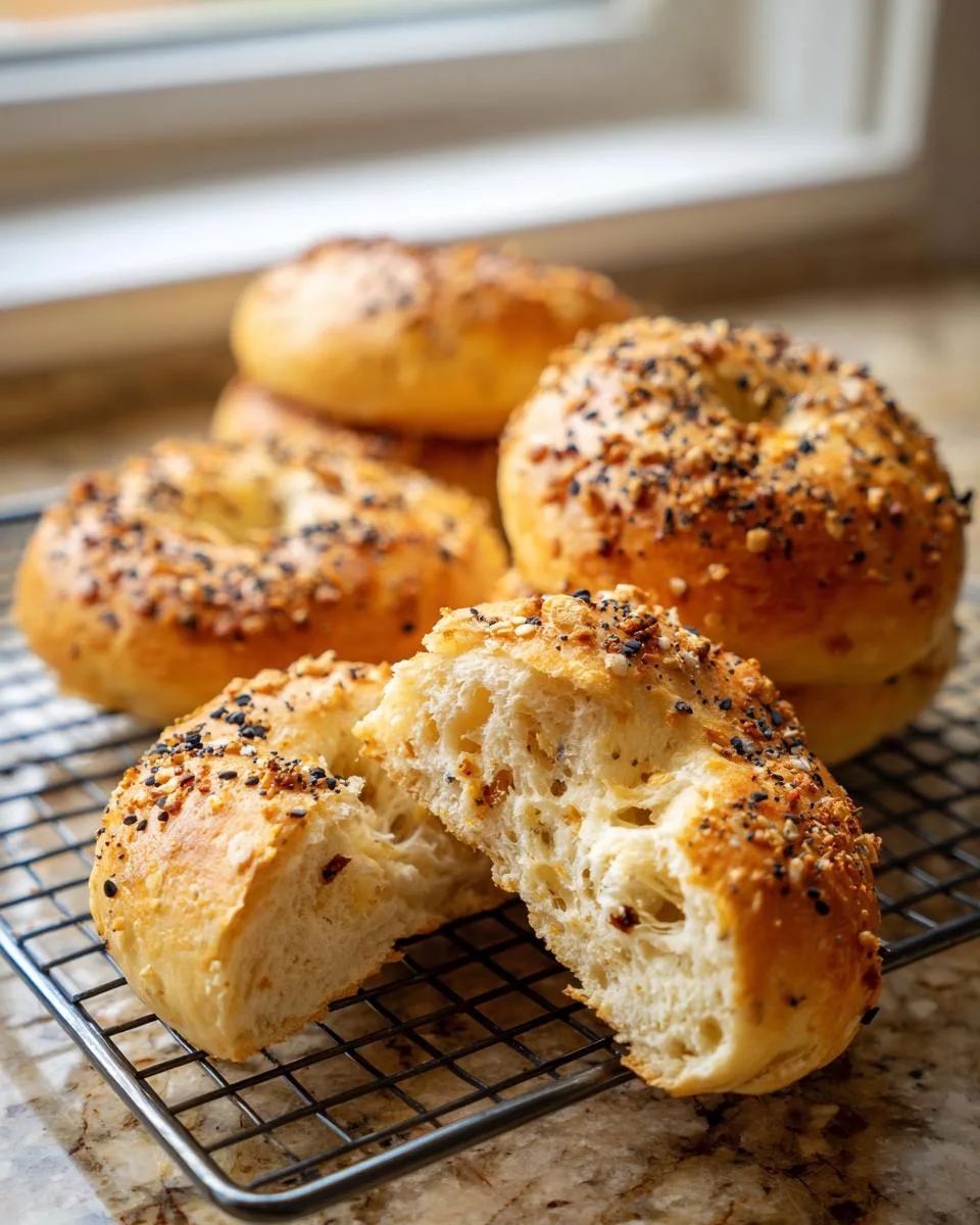 Cottage Cheese Almond Flour Bagels - detail 2