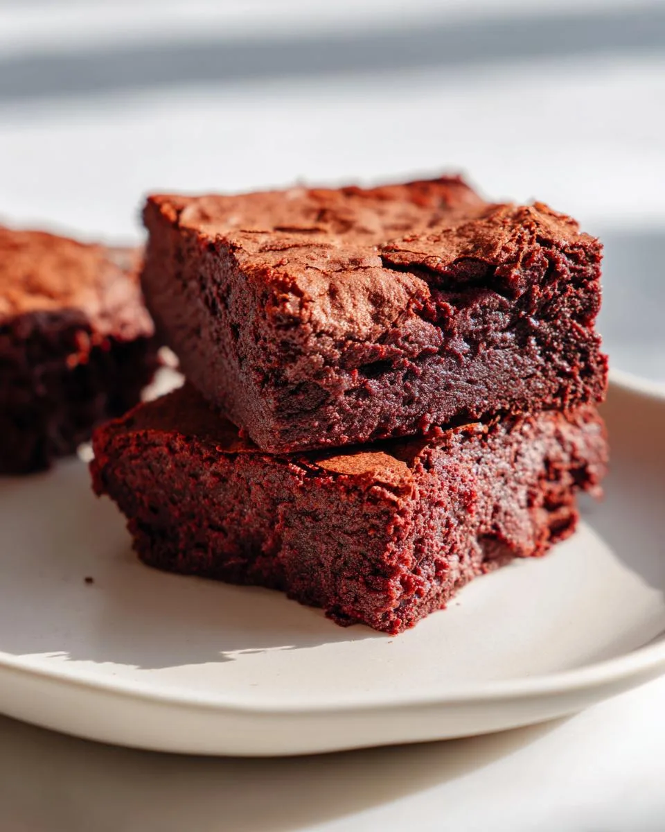 Cottage Cheese Almond Flour Brownies, Rich & Fudgy!