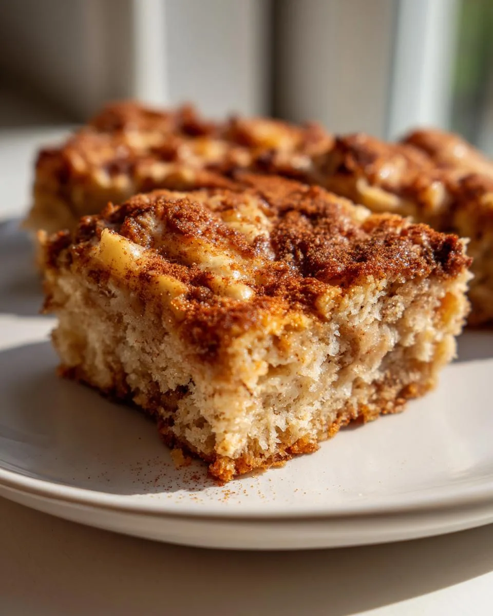 Cottage Cheese Apple Bars - detail 1