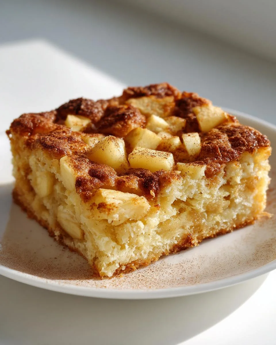 Cottage Cheese Apple Bars - detail 3