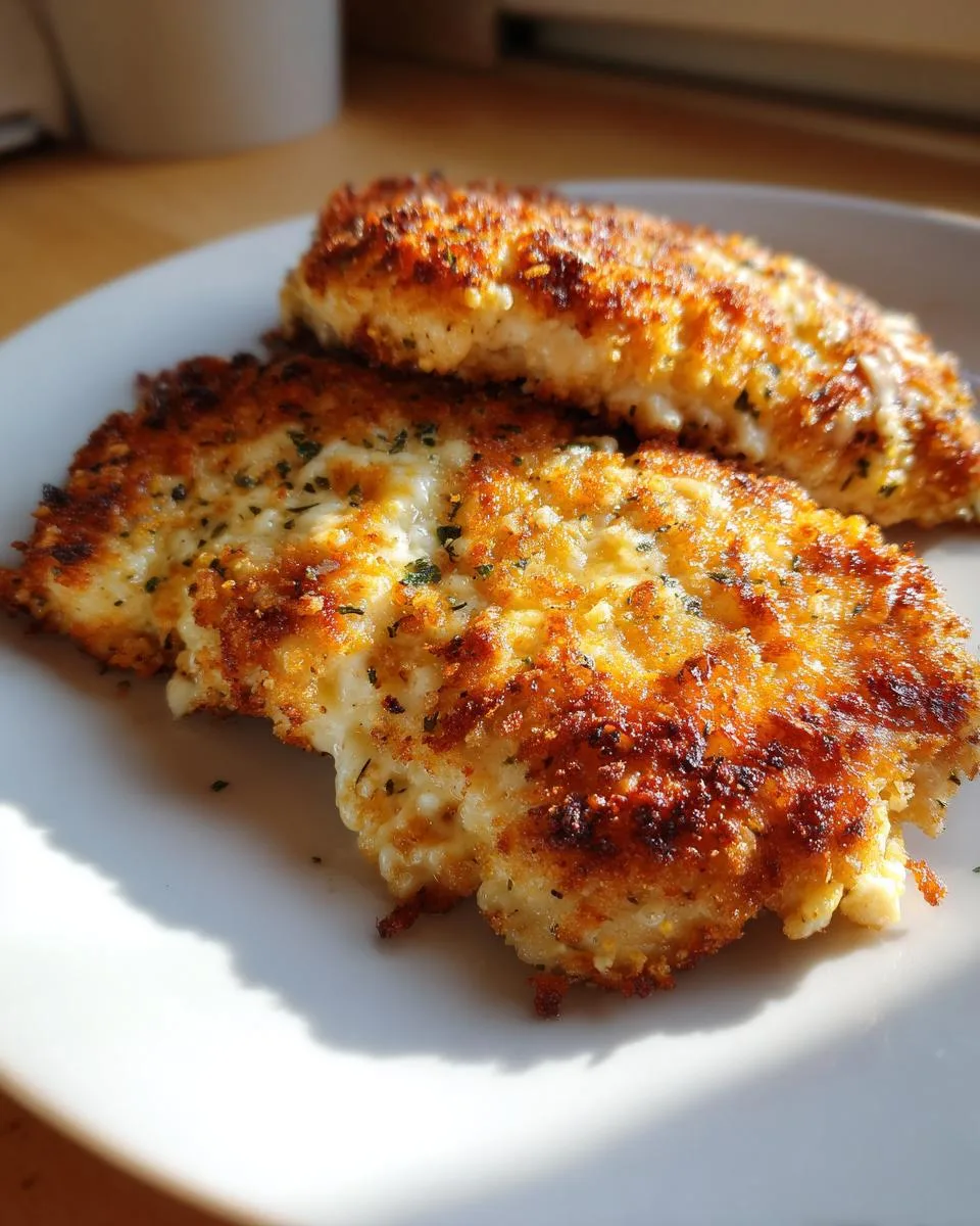 Cottage Cheese Crusted Chicken Cutlets - detail 1
