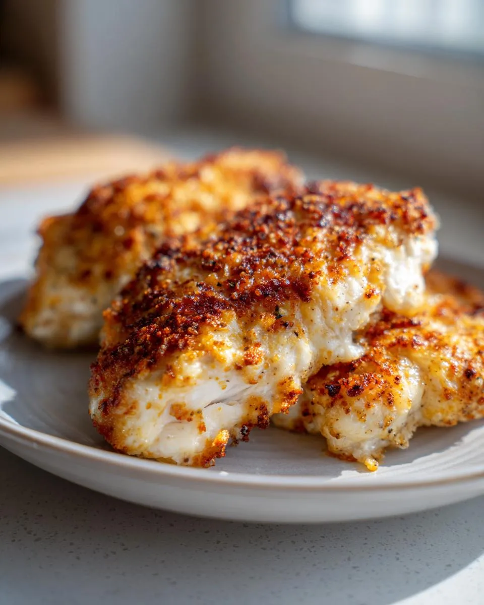 Cottage Cheese Crusted Chicken Cutlets - detail 2