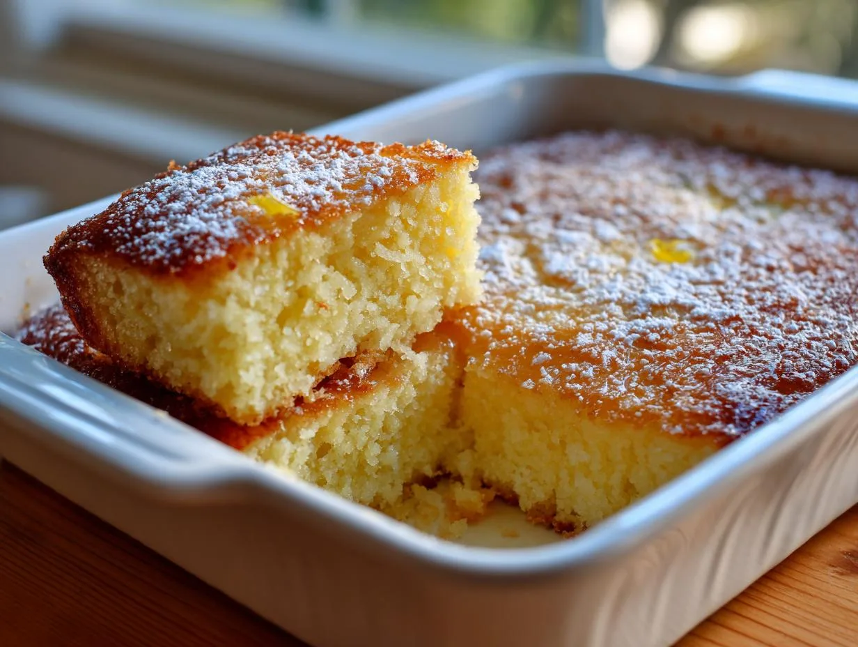 Cottage Cheese Lemon Cake Bars Your Family Will Devour