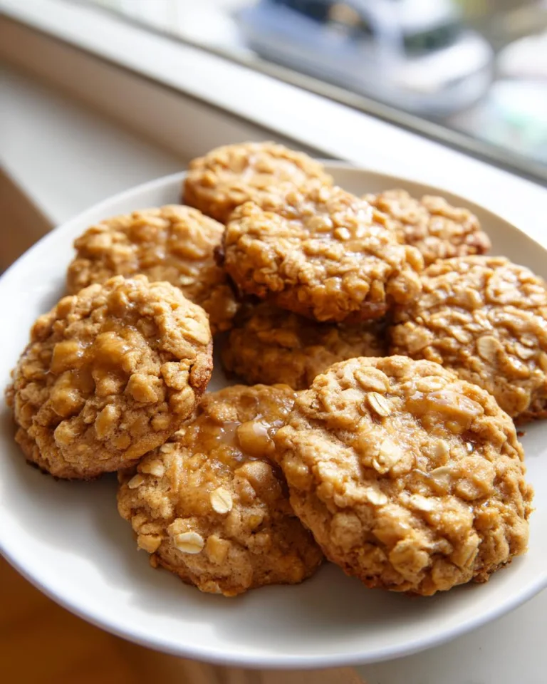 Cottage Cheese Peanut Butter Oat Cookies