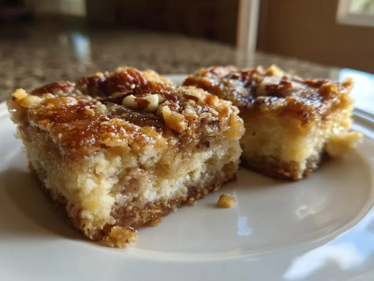 Cottage Cheese Pecan Pie Bars