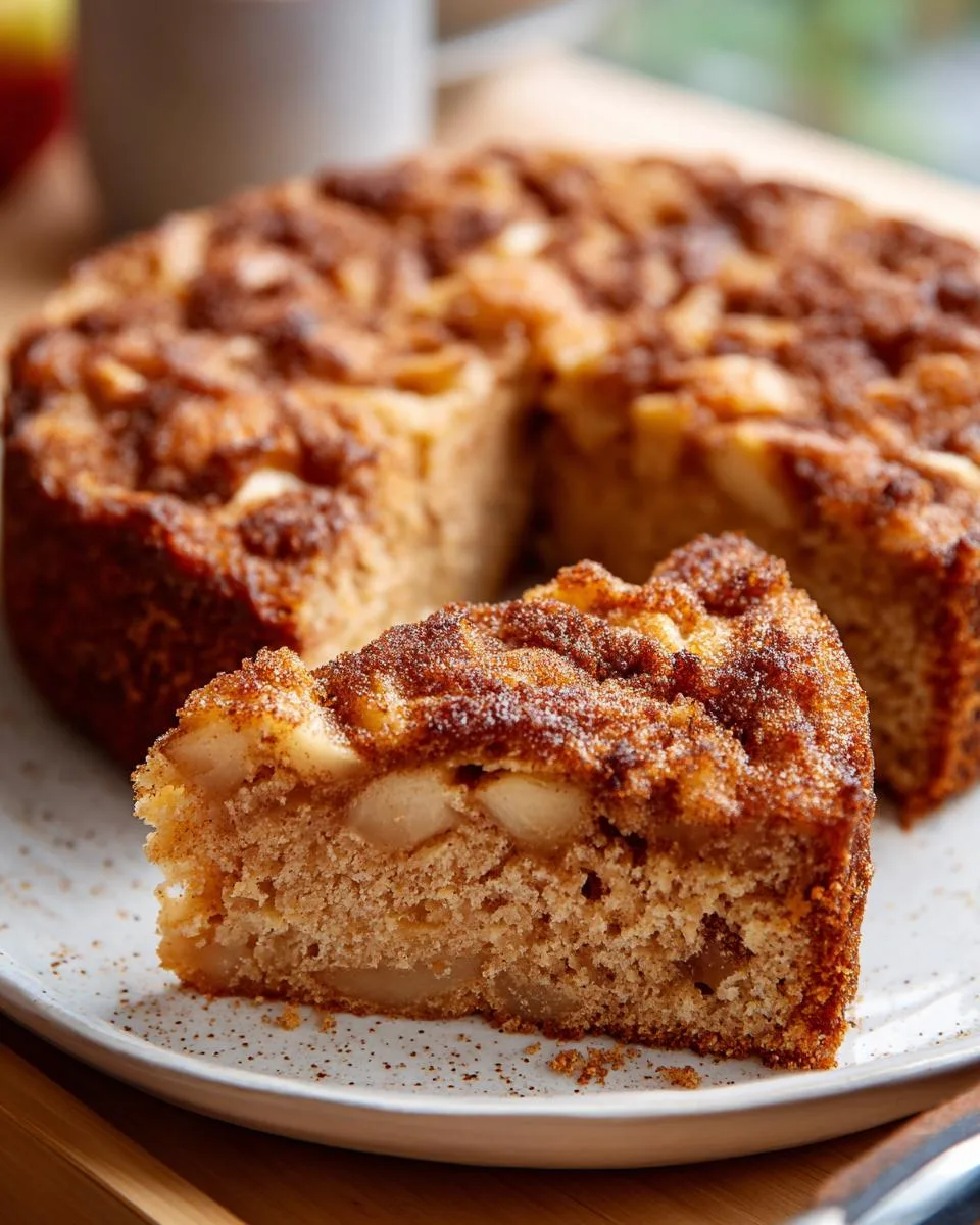 Flourless Apple Cinnamon Cake - detail 1