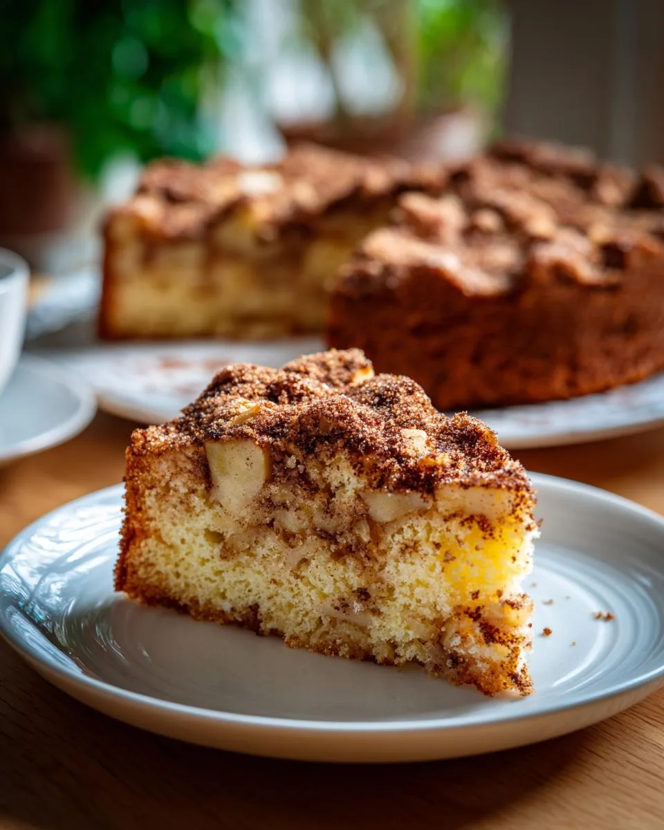 Flourless Apple Cinnamon Cake - detail 2