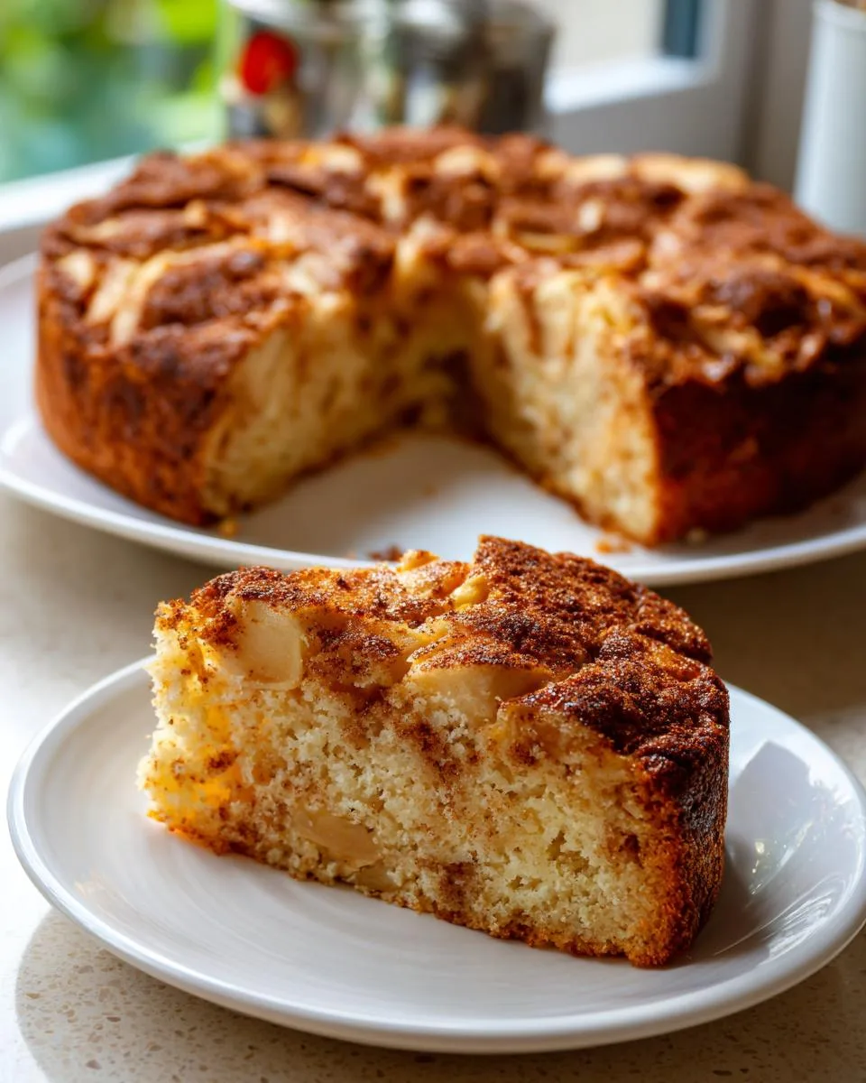 Flourless Apple Cinnamon Cake - detail 3