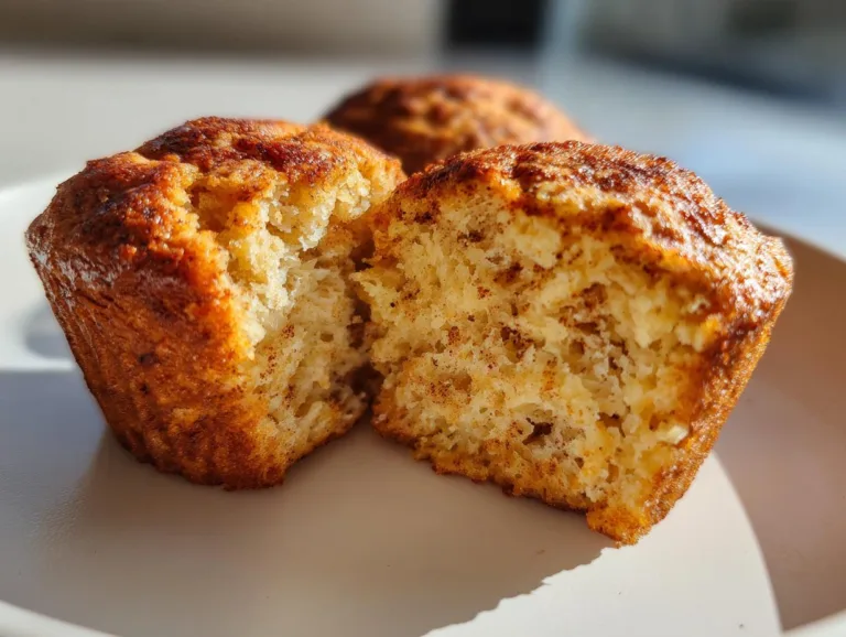 Gingerbread Cottage Cheese Muffins