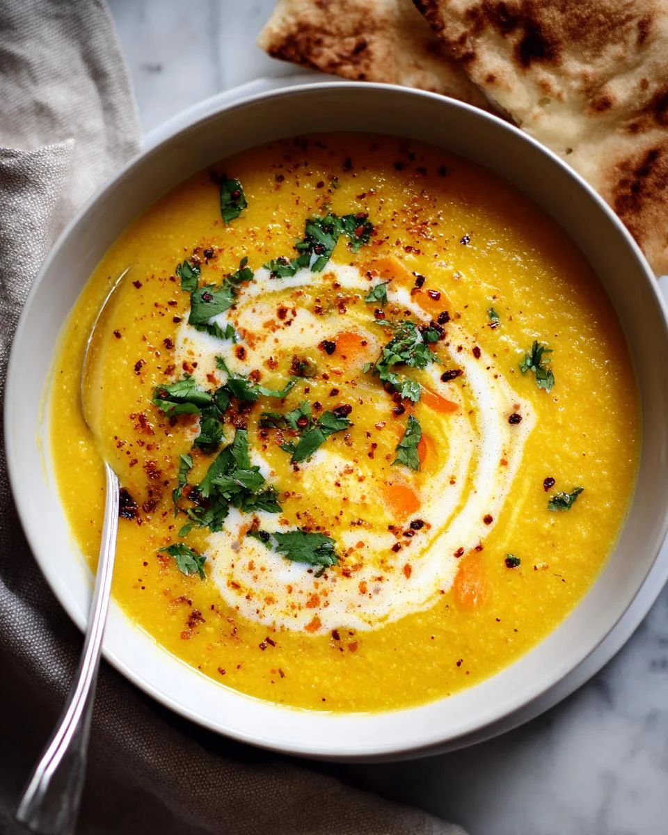 Golden Lentil Soup - detail 1