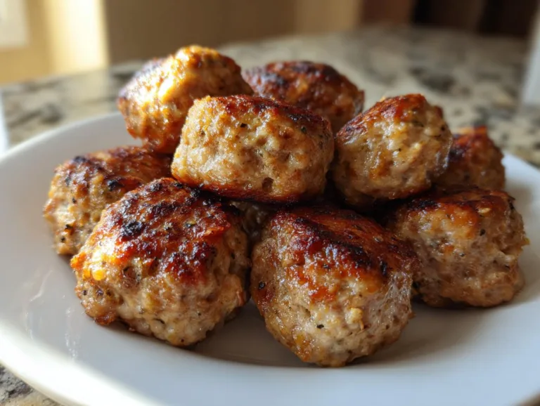 Ground Chicken Meatballs