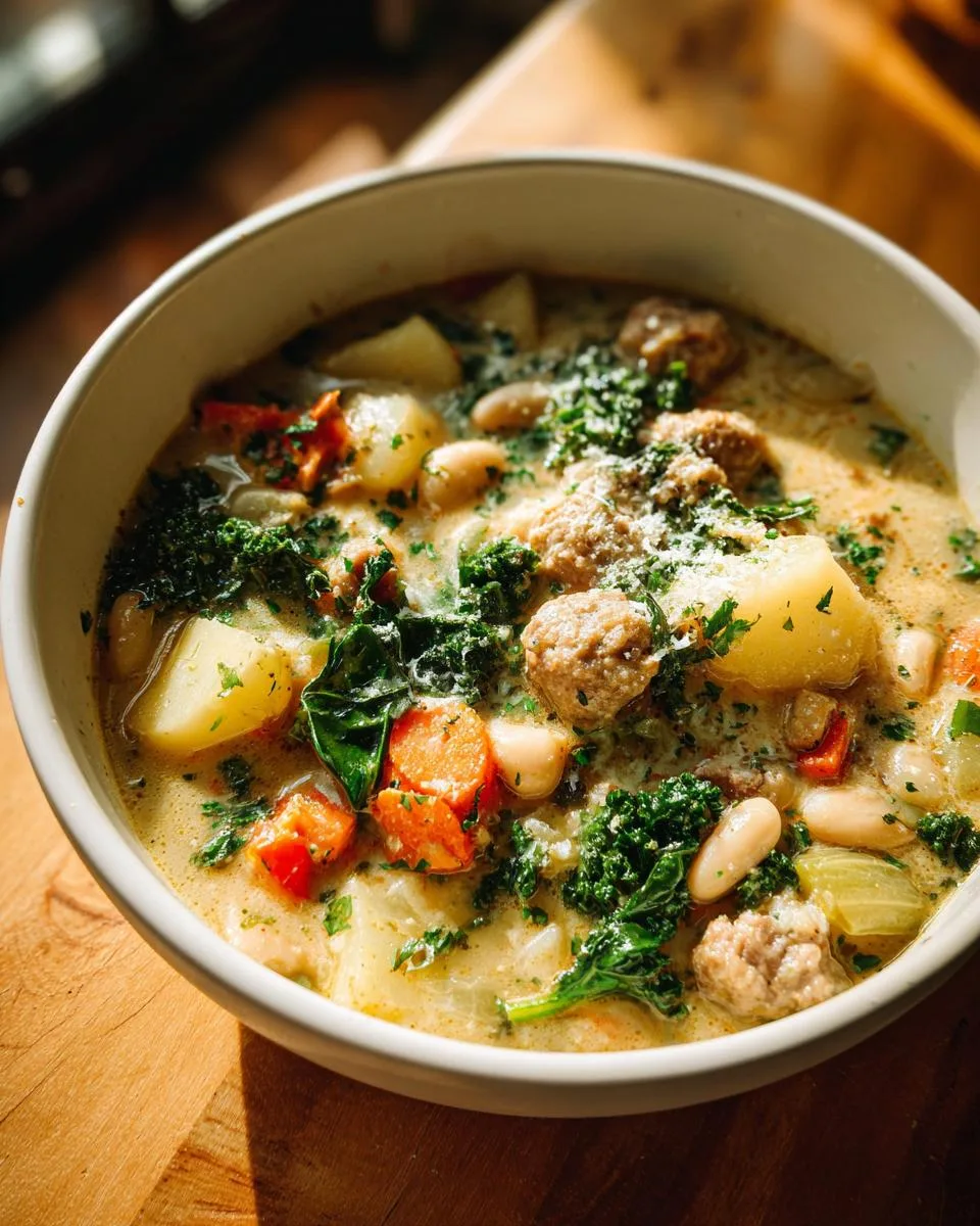 High Protein White Bean Soup - detail 1