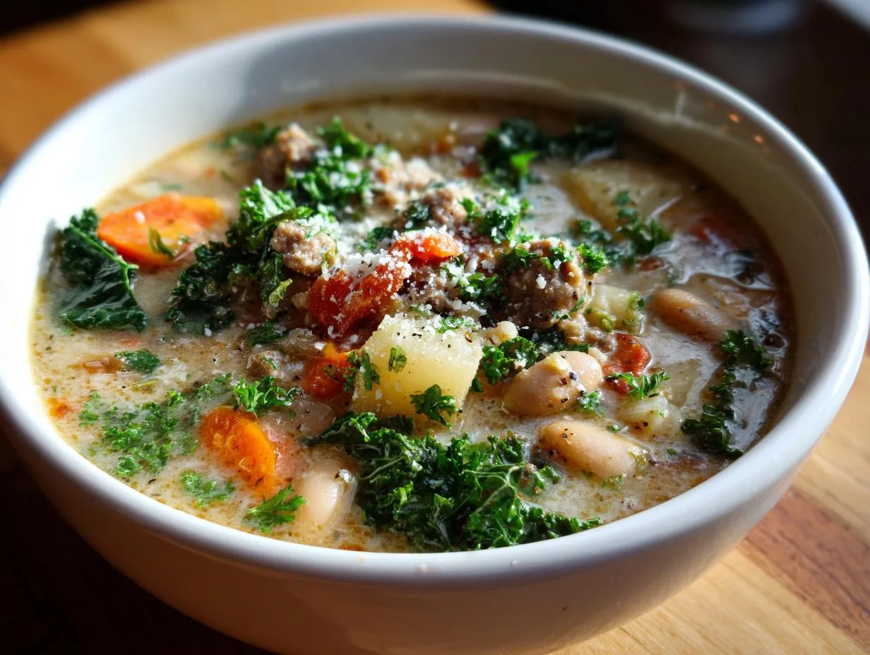 21g Protein White Bean Soup That Will Warm Your Soul