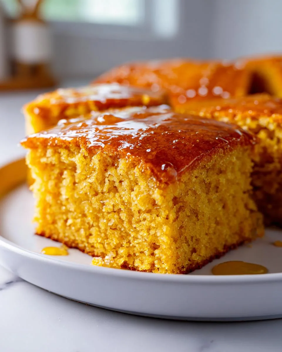 Honey Butter Sweet Potato Cornbread - detail 1
