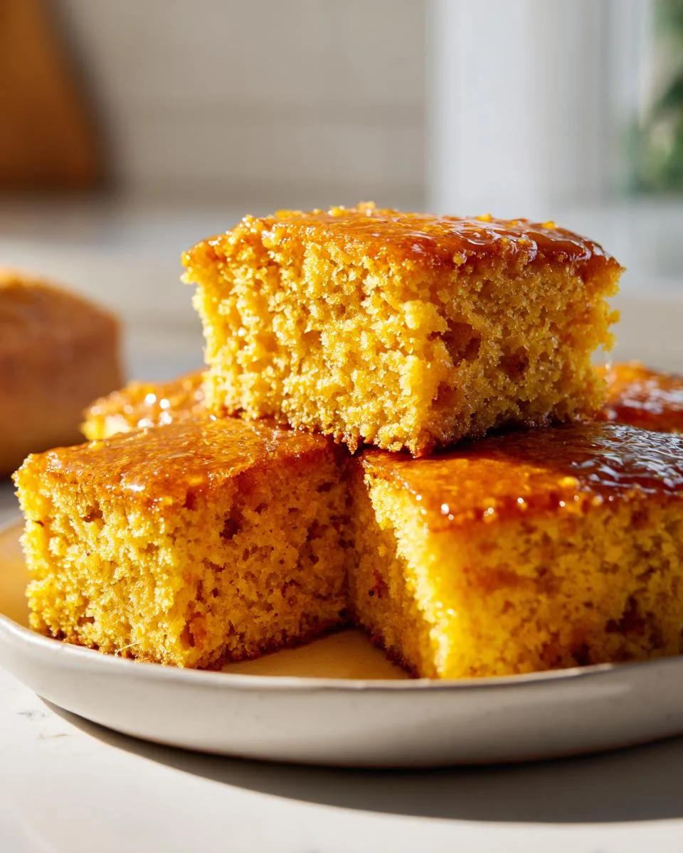 Honey Butter Sweet Potato Cornbread - detail 2