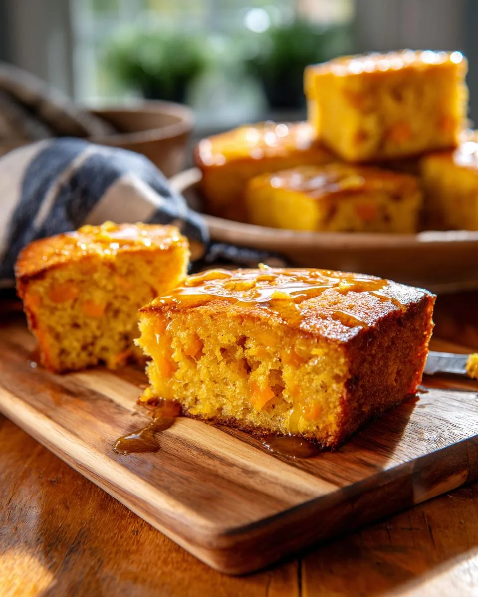 Honey Butter Sweet Potato Cornbread - detail 3