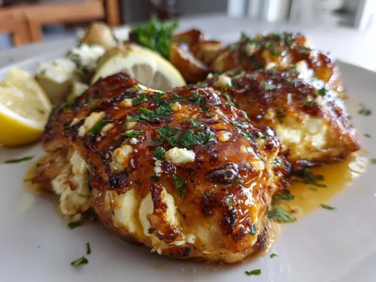 Hot Honey Feta Chicken