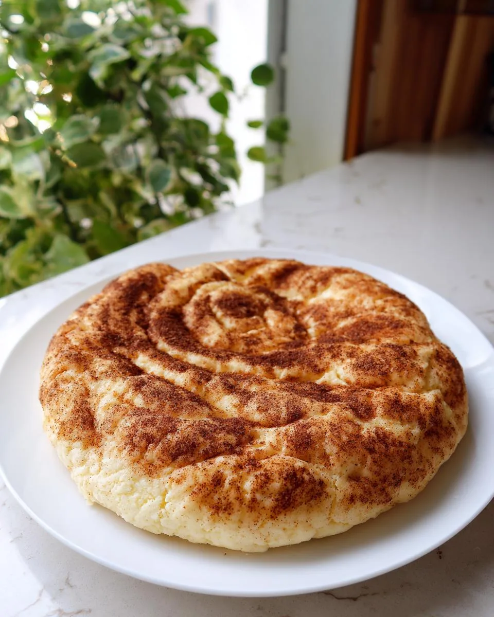 Keto Cottage Cheese Cinnamon Swirl Cloud Bread - detail 1