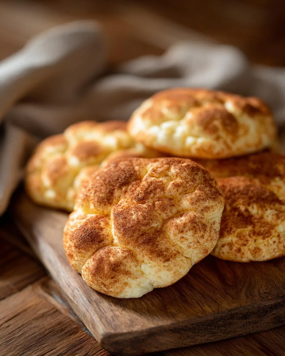 Keto Cottage Cheese Cinnamon Swirl Cloud Bread - detail 2