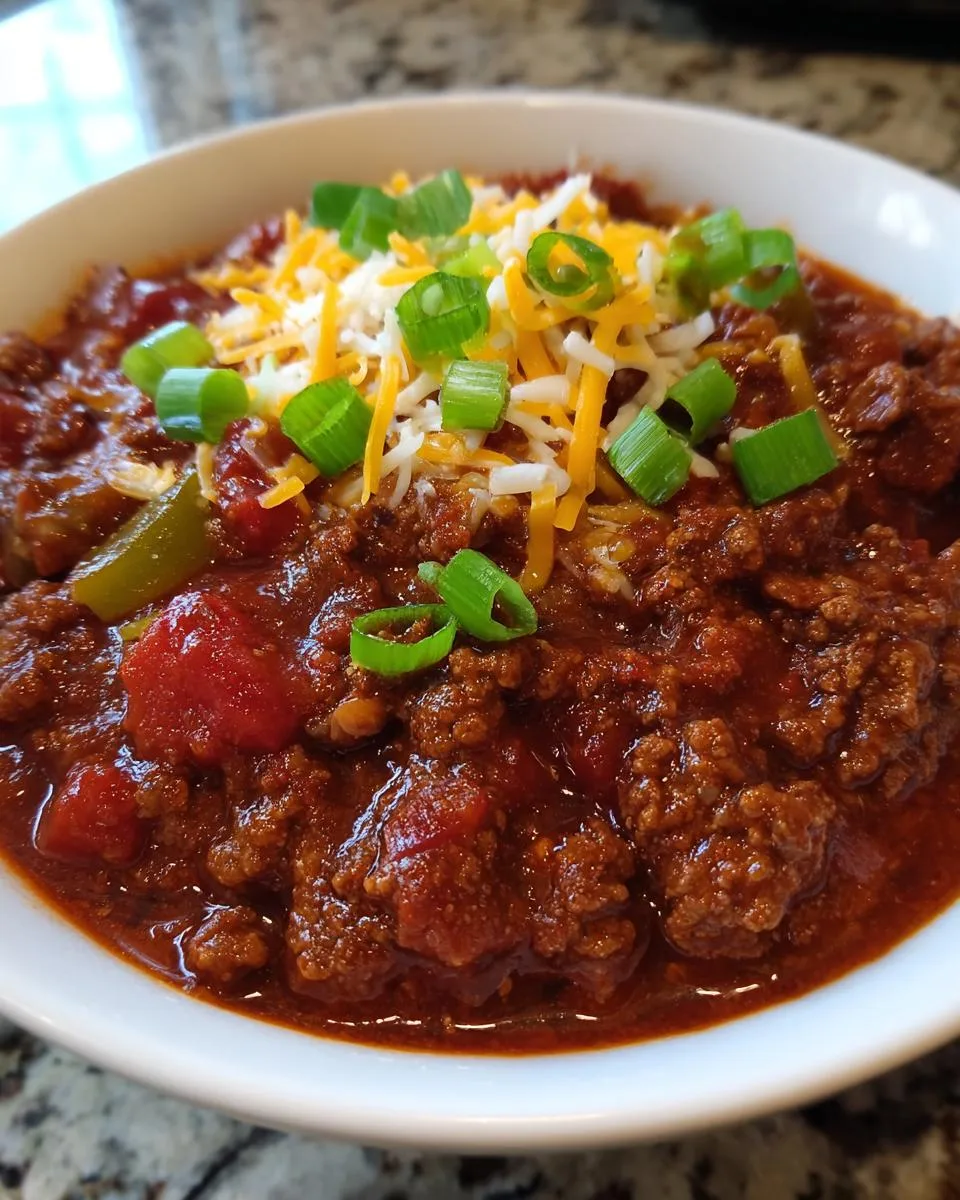 Keto Crock Pot Chili - detail 1