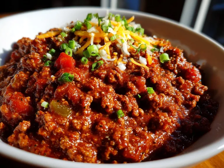Keto Crock Pot Chili