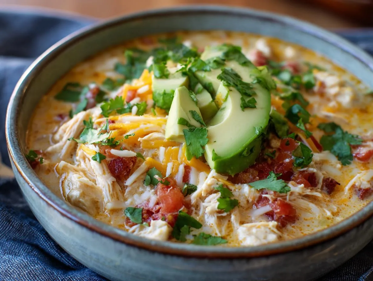 Creamy Keto White Chicken Chili in Just 8 Hours