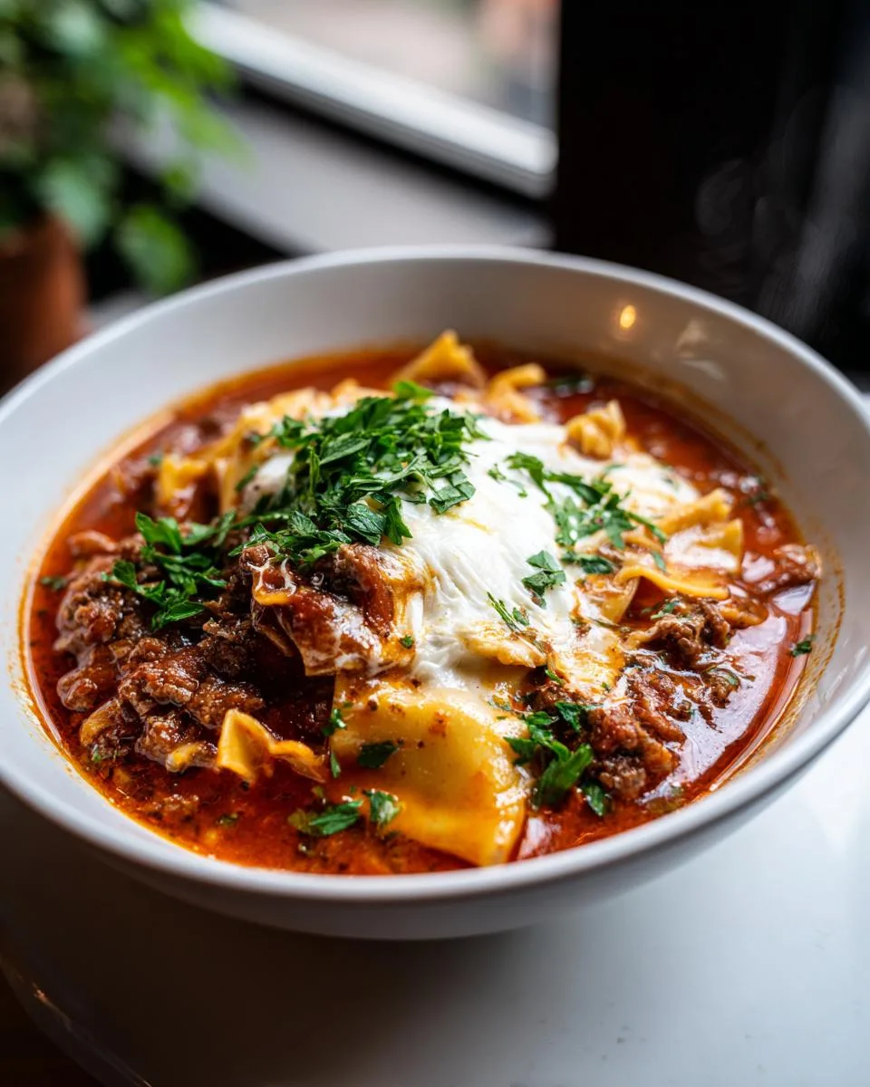 Lasagna Soup - detail 1