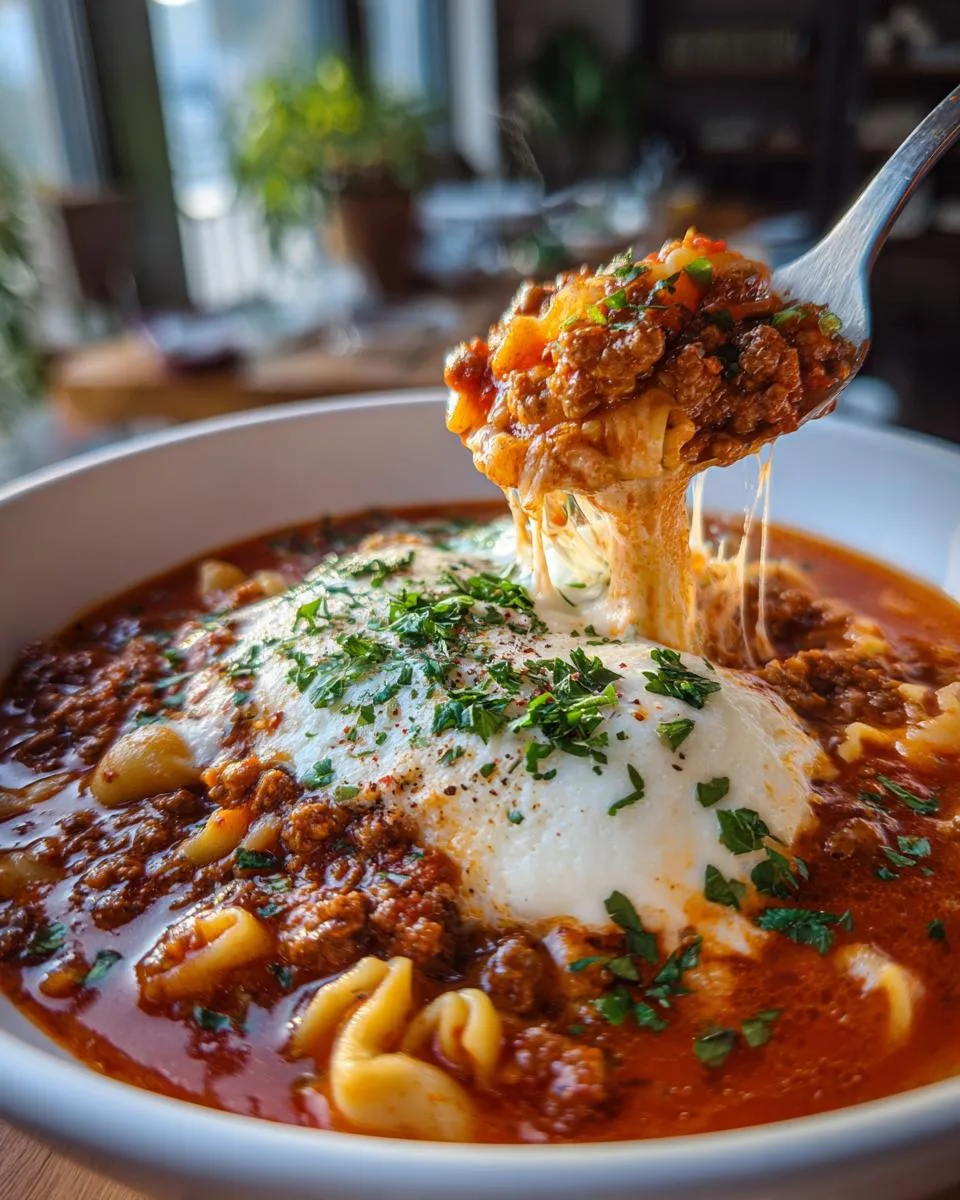 Lasagna Soup - detail 2