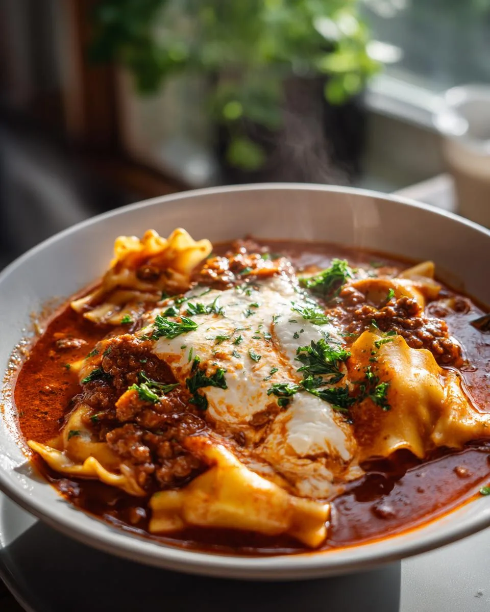 Lasagna Soup - detail 3