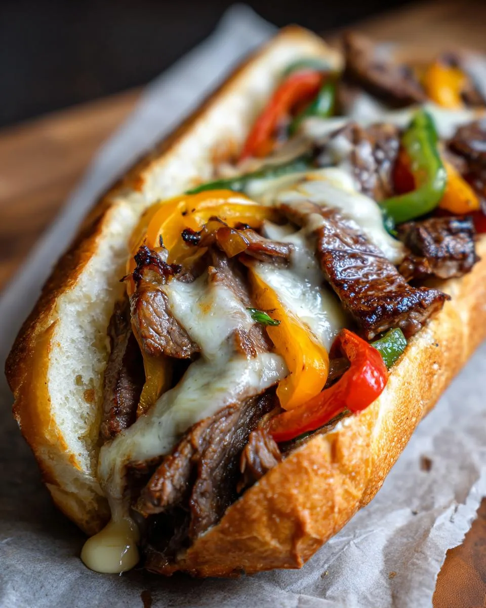 Low Carb Philly Cheesesteaks - detail 2
