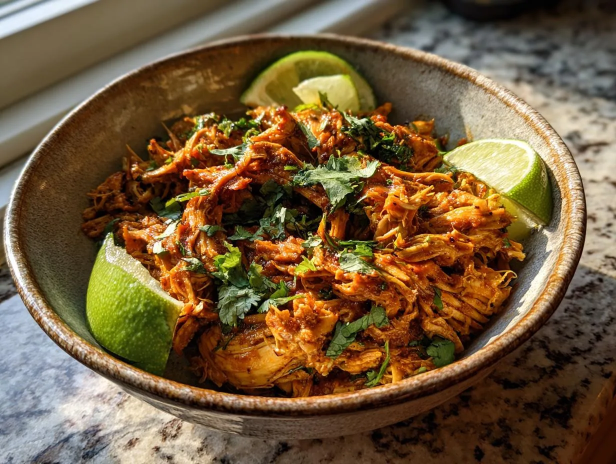 Juicy Mexican Shredded Chicken in Just 35 Minutes