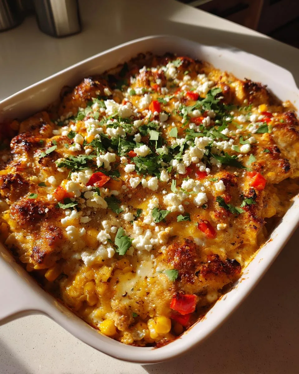 Mexican Street Corn Style Chicken Bake - detail 1