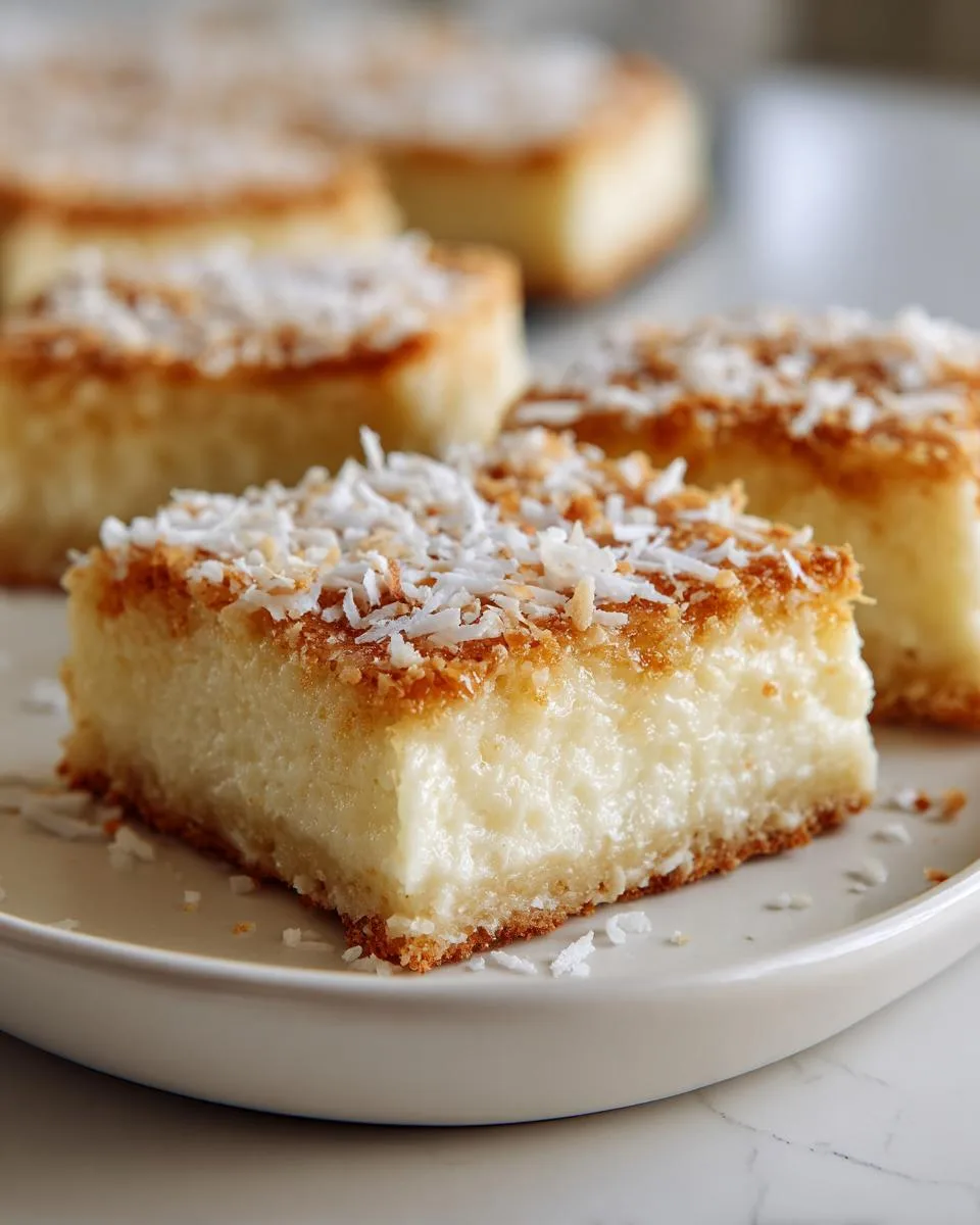 No-Bake Coconut Dream Bars - detail 3