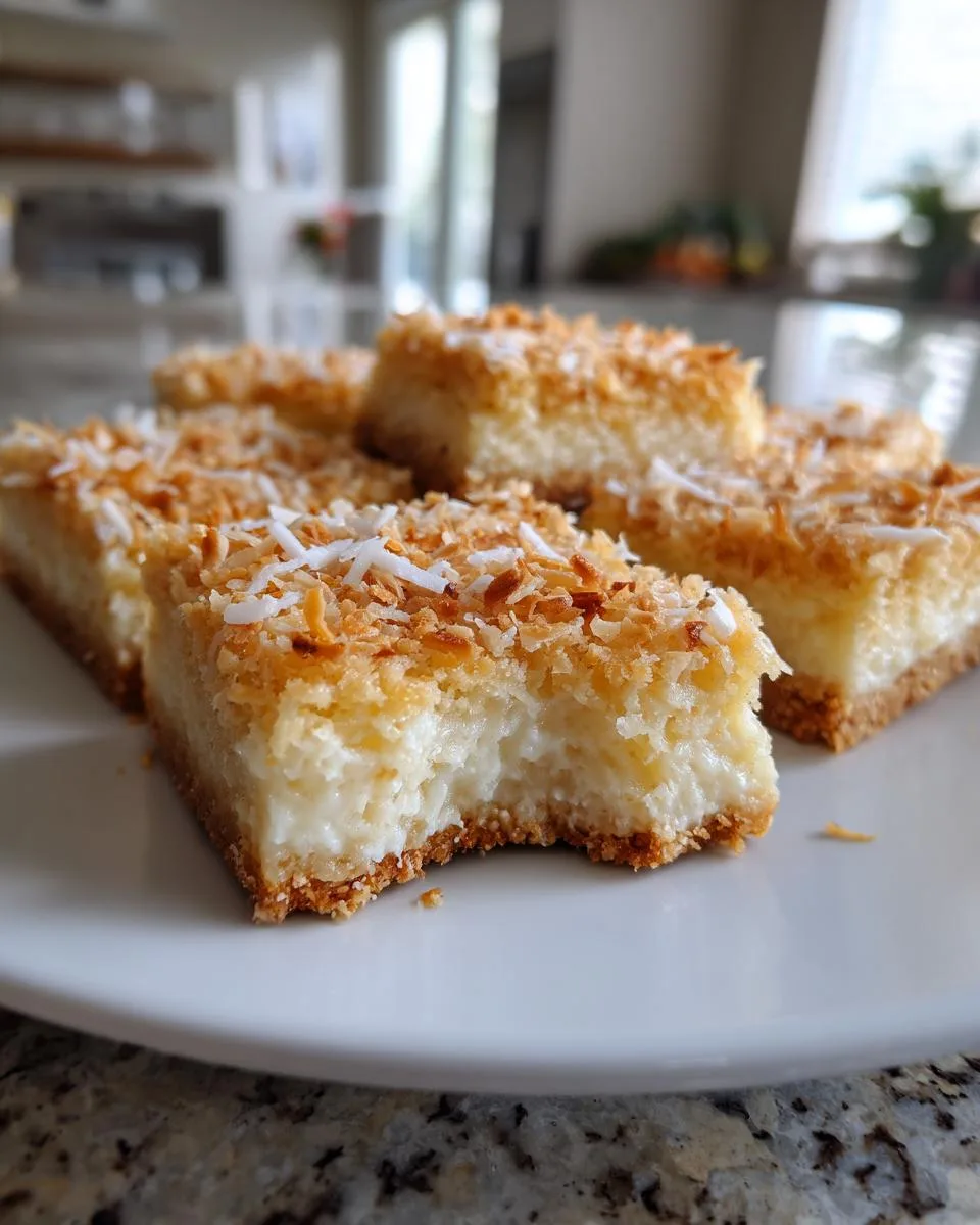 No-Bake Coconut Dream Bars - detail 4