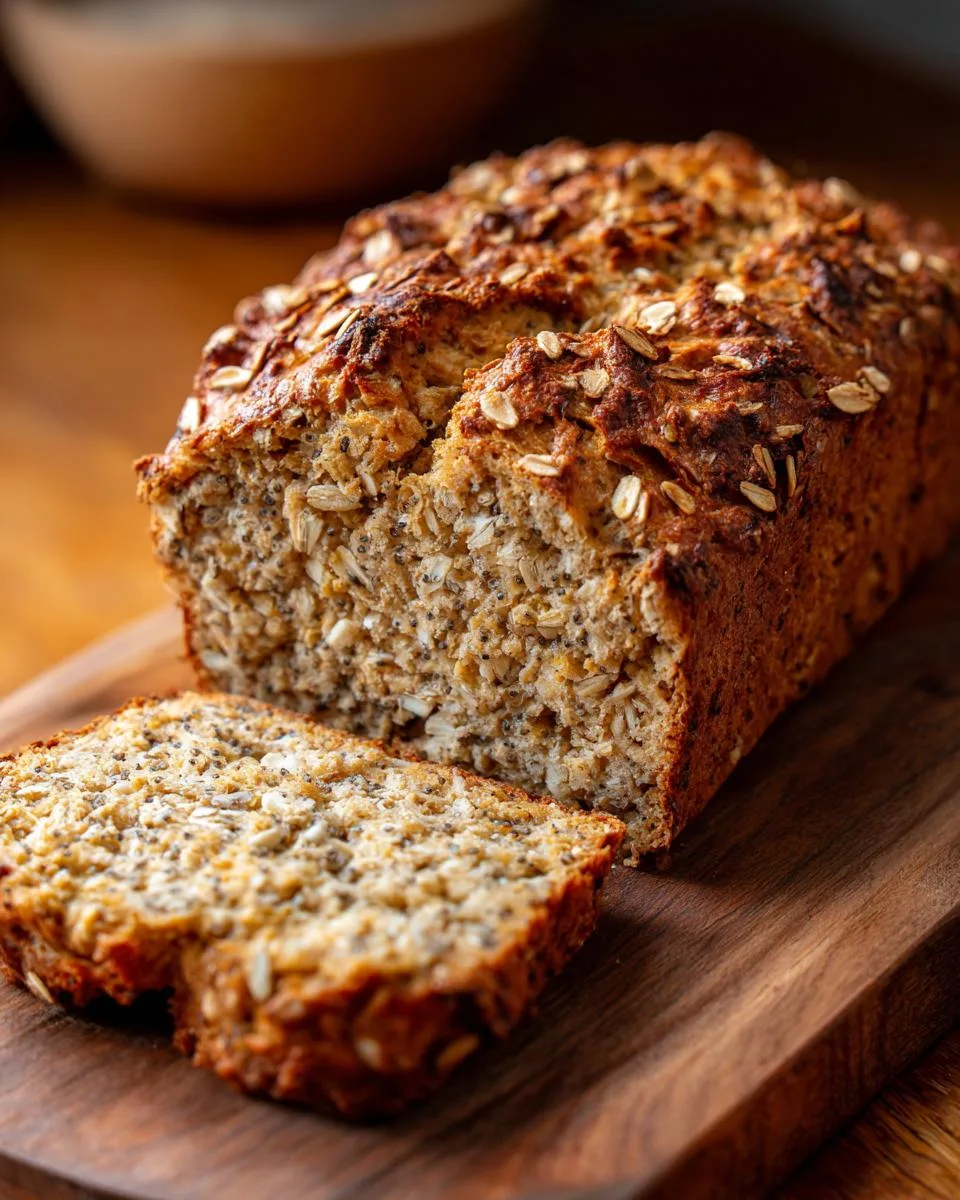 Oat and Chia Seed Bread - detail 2