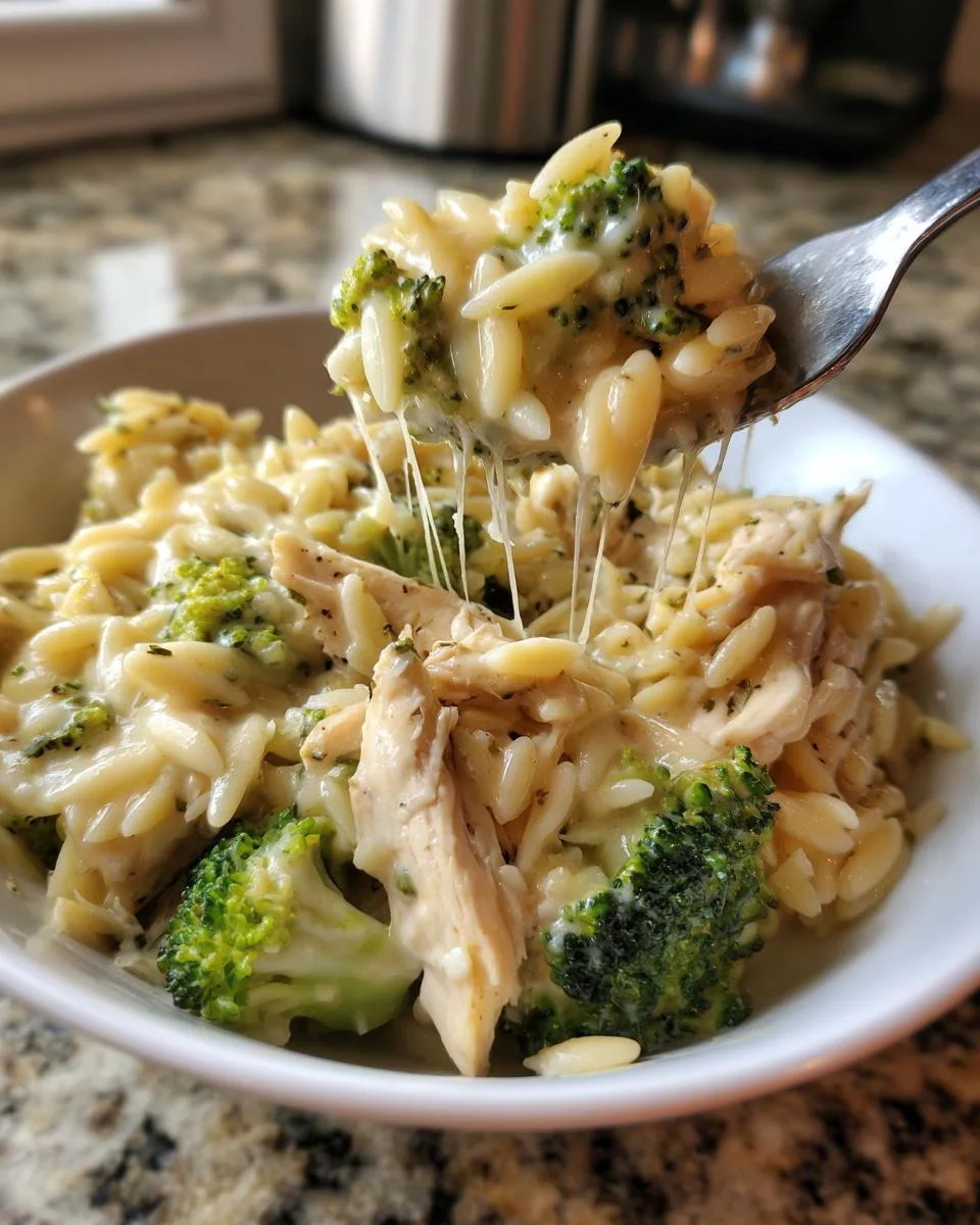 One Pot Chicken Broccoli Orzo - detail 1