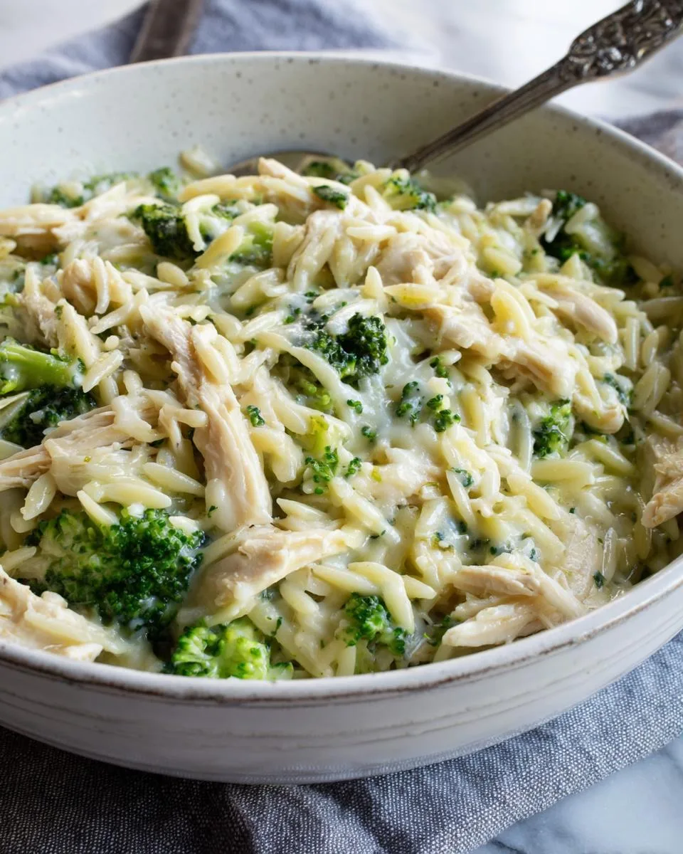 One Pot Chicken Broccoli Orzo - detail 3