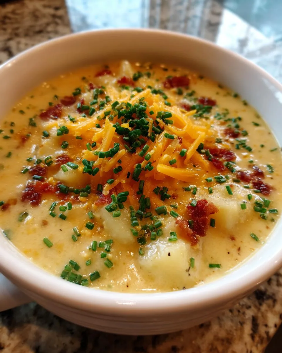 One-Pot Potato Soup - detail 1