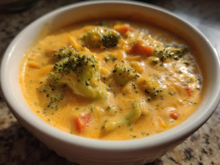 Panera-Style Broccoli Cheddar Soup