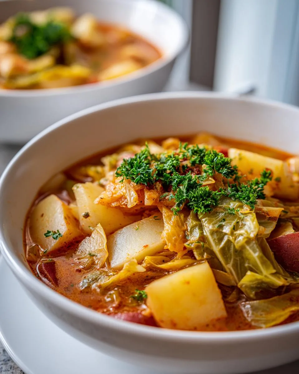 Potato Soup With Cabbage - detail 4