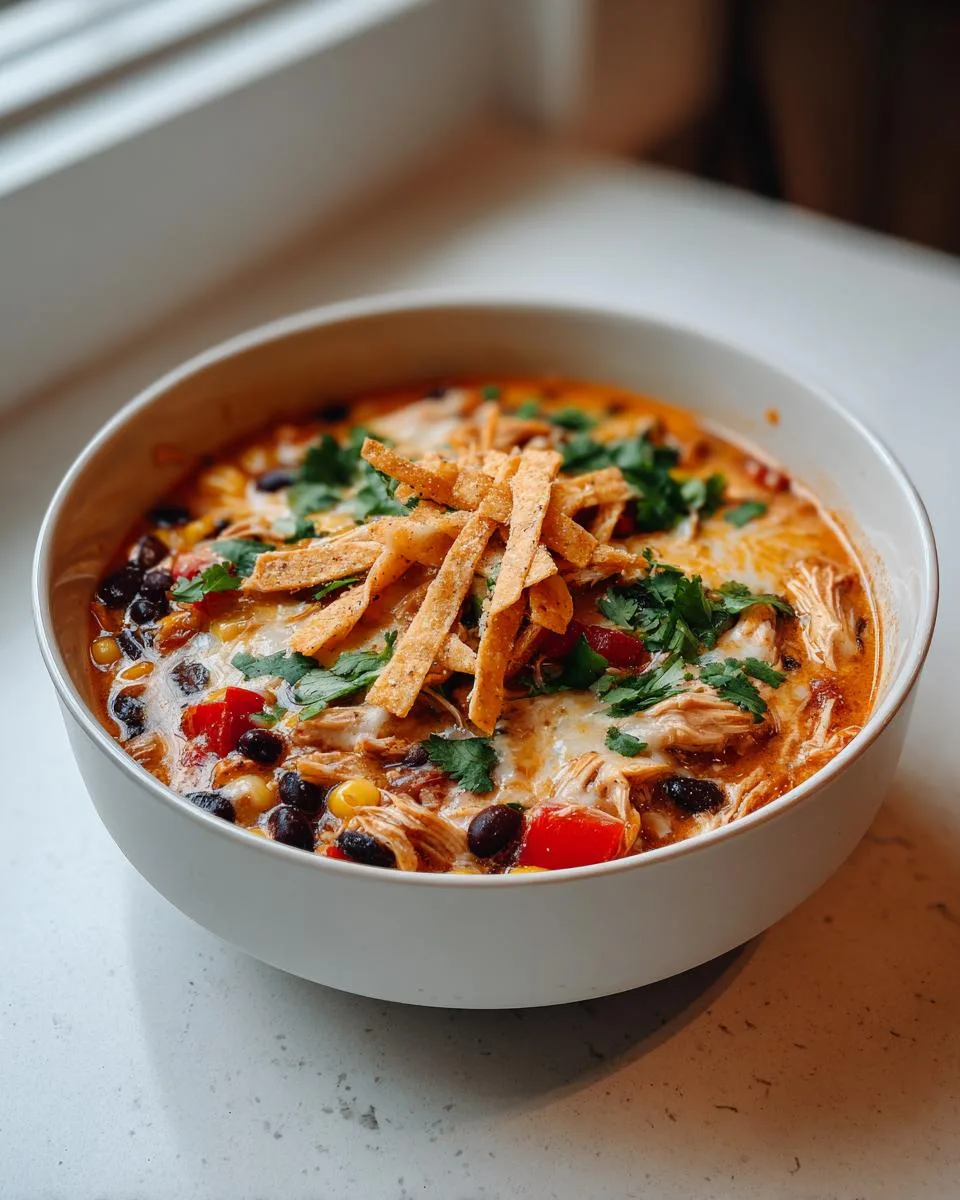 Protein-Packed Chicken Taco Soup - detail 1