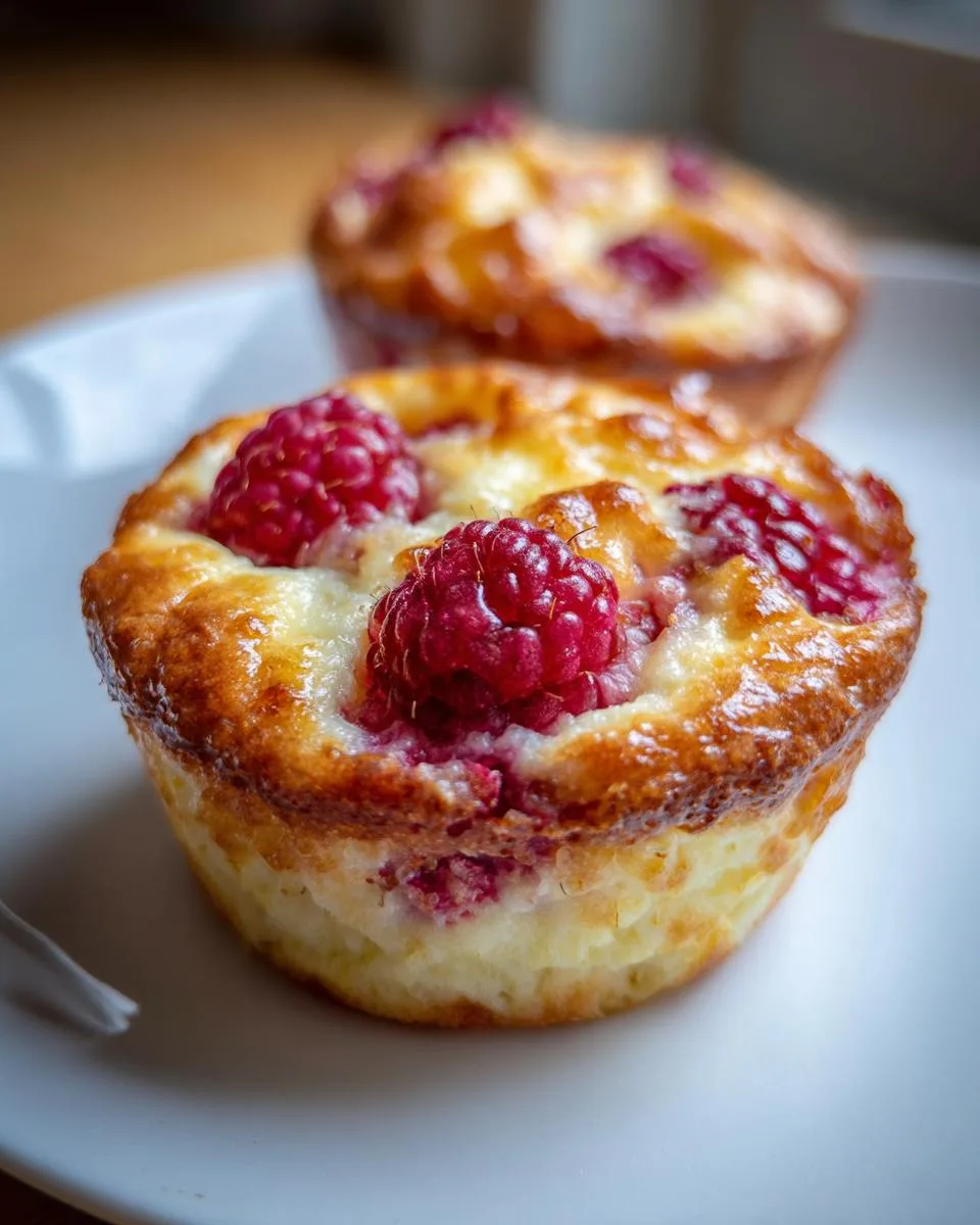 Raspberry Cottage Cheese Cups - detail 3