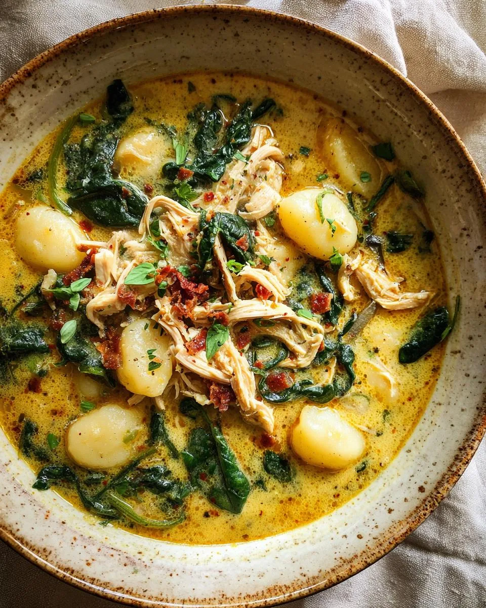 Rotisserie Chicken Gnocchi Soup - detail 3