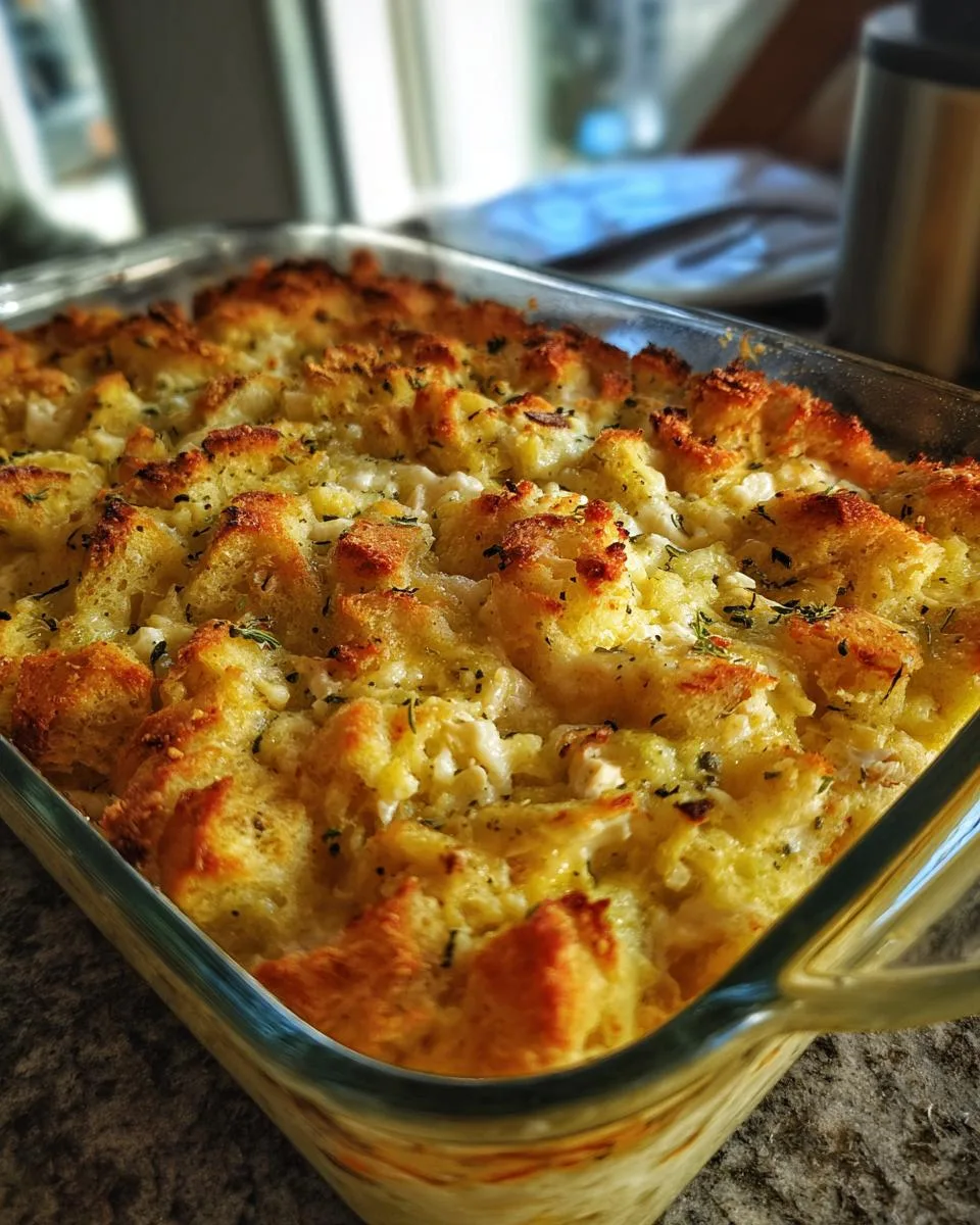 Rotisserie Chicken Stuffing Casserole - detail 2